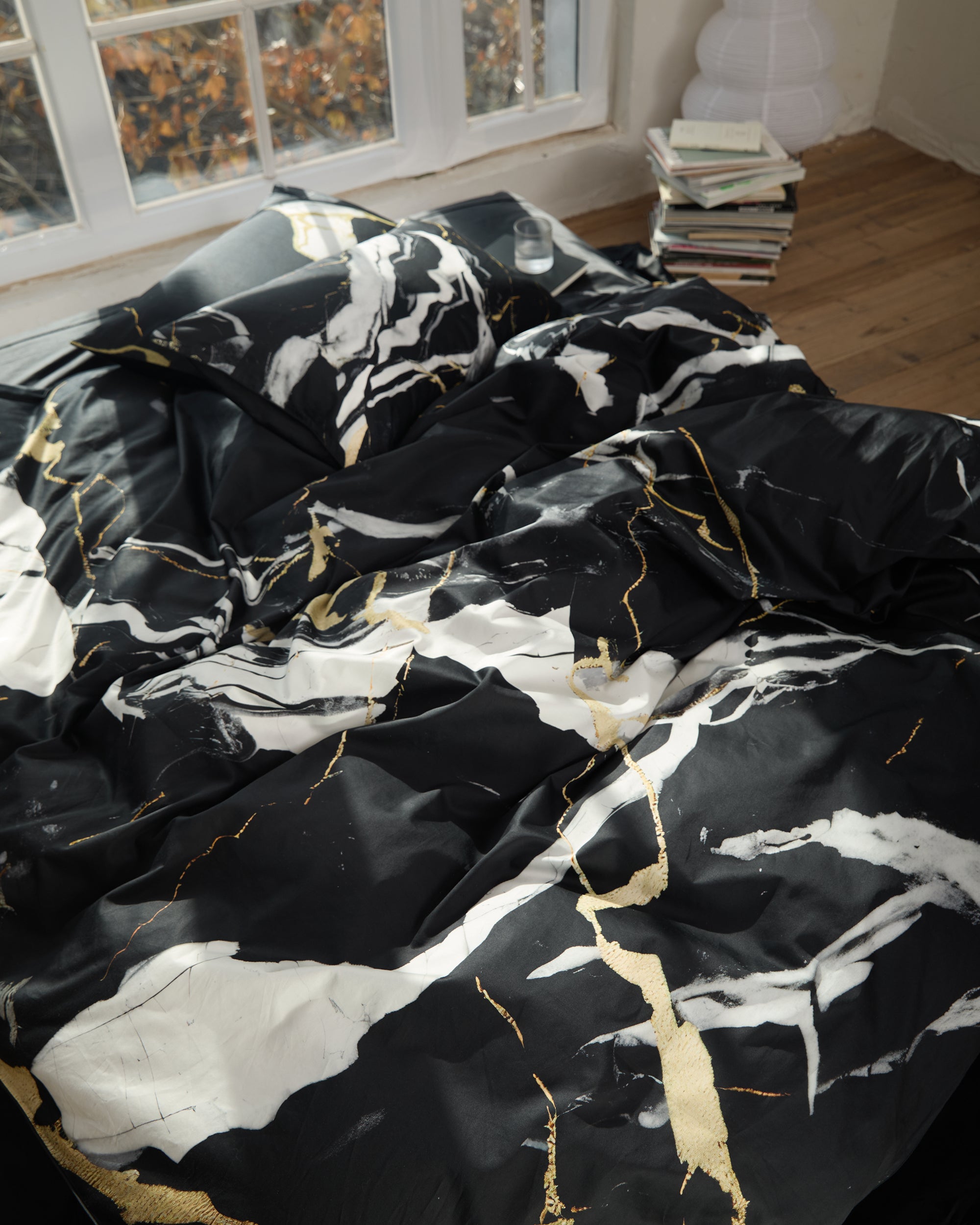Stonewash, Gilding Marble Duvet Cover