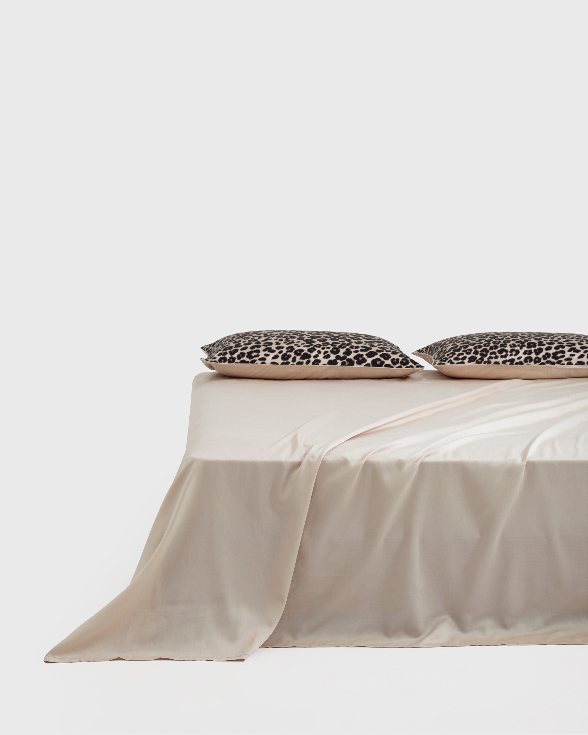 Ember - Brown & Beige Flat Sheet