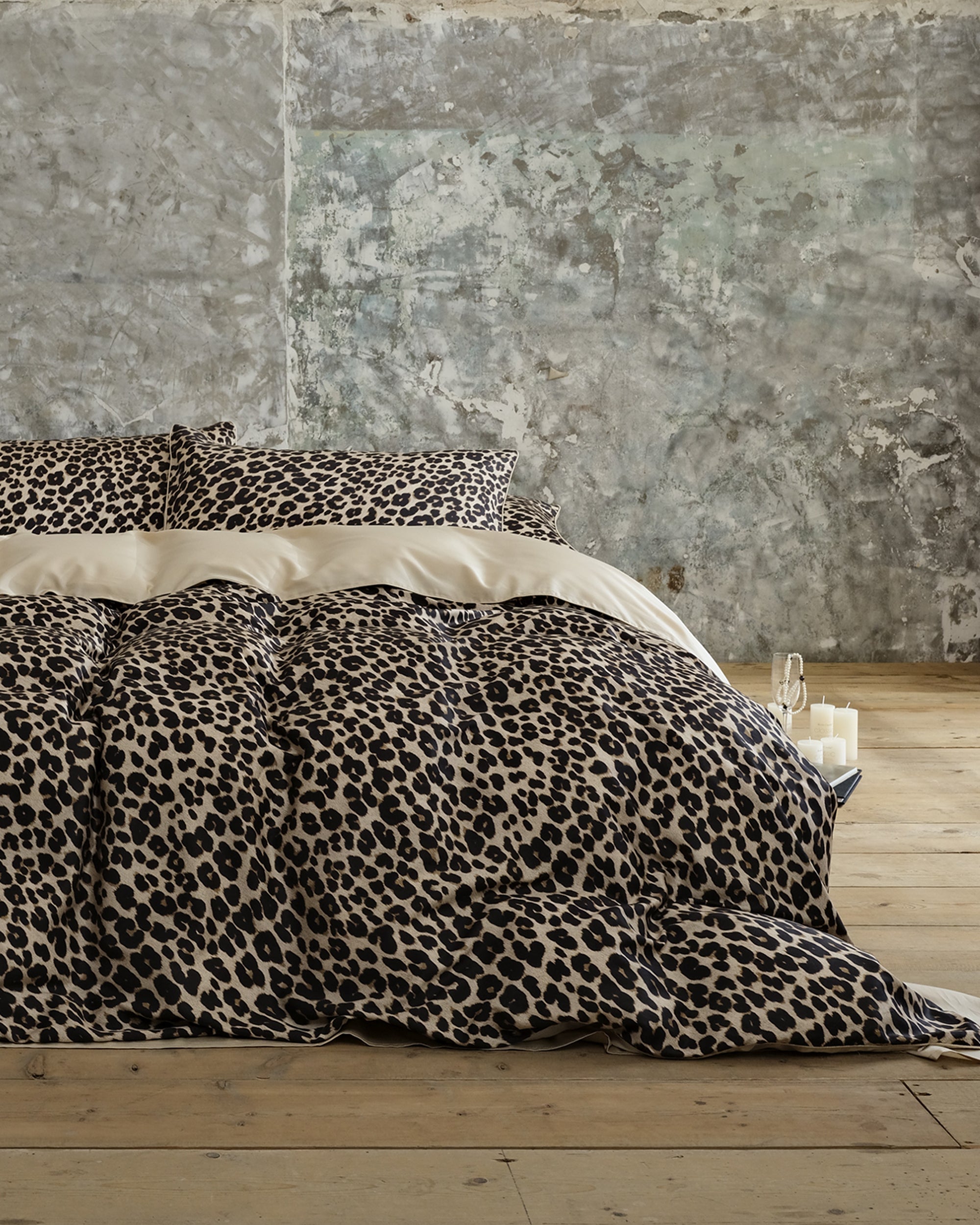Ember - Brown & Beige Duvet Cover