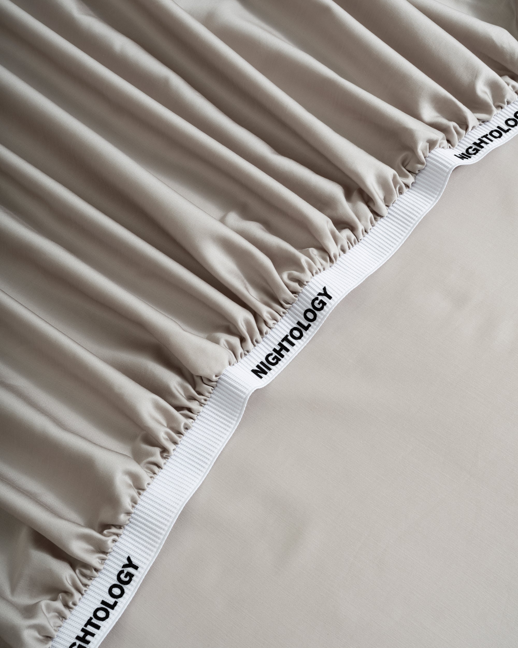 Ember - Brown & Grey Fitted Sheet