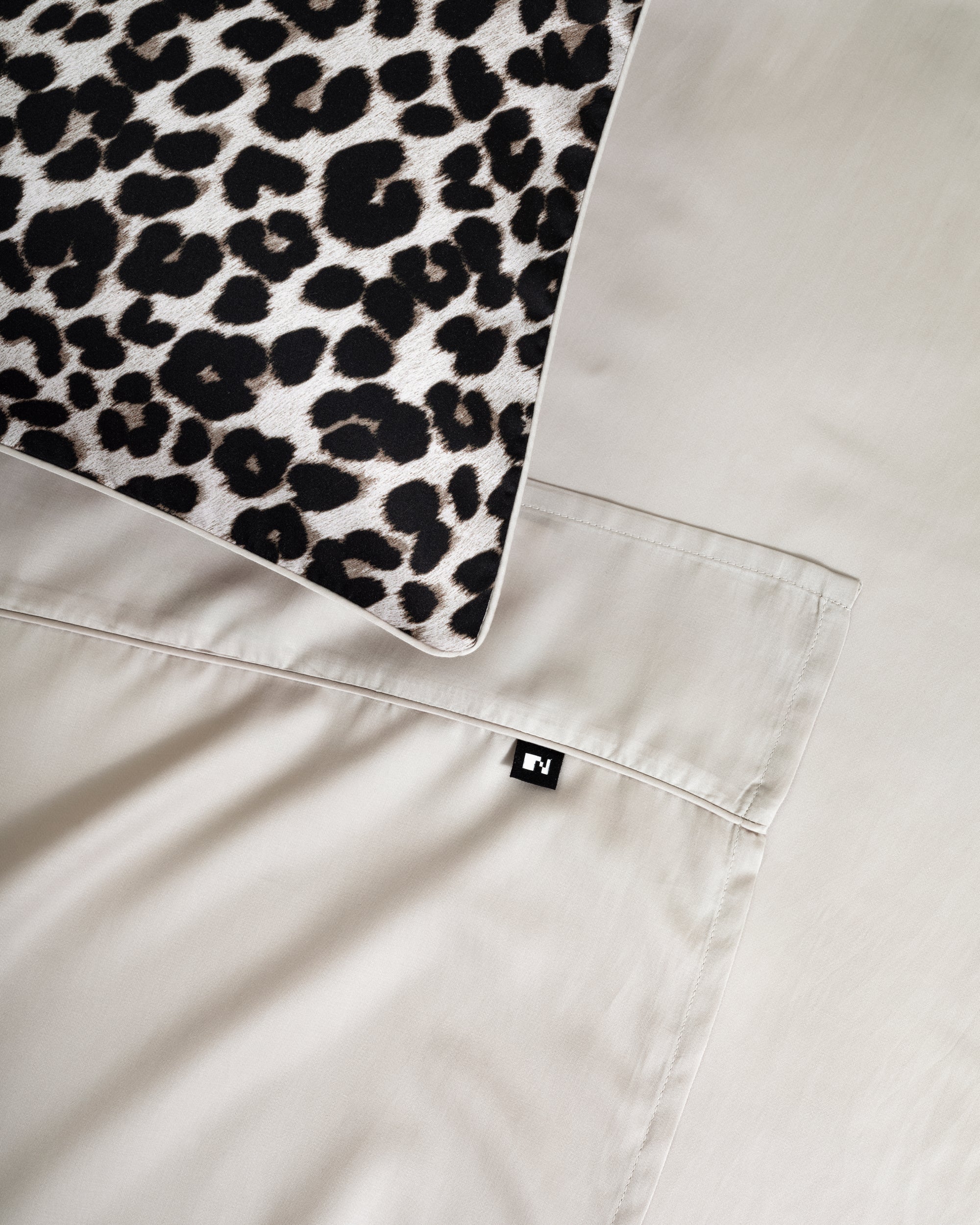 Ember - Brown & Grey Flat Sheet
