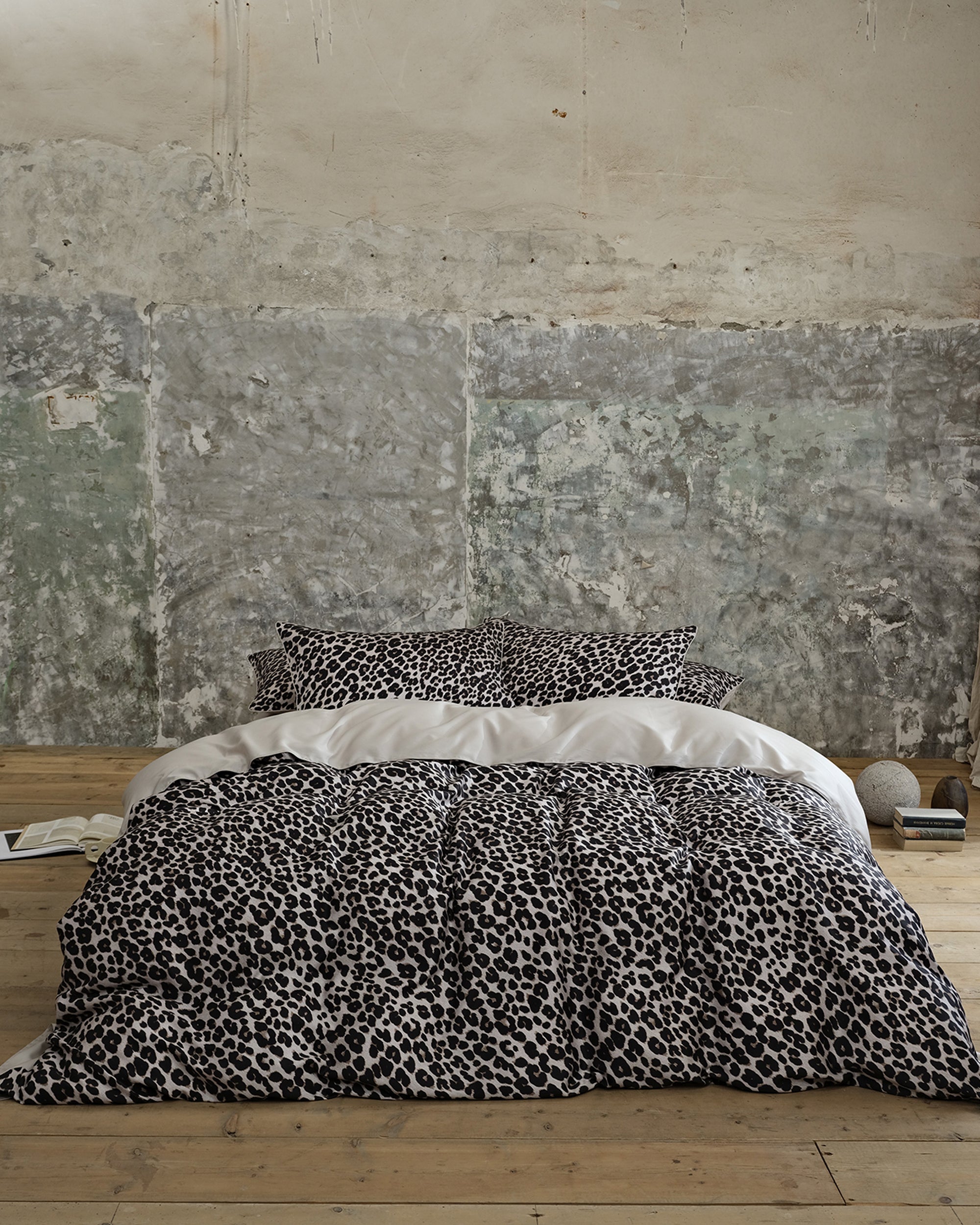 Ember - Brown & Grey Duvet Cover