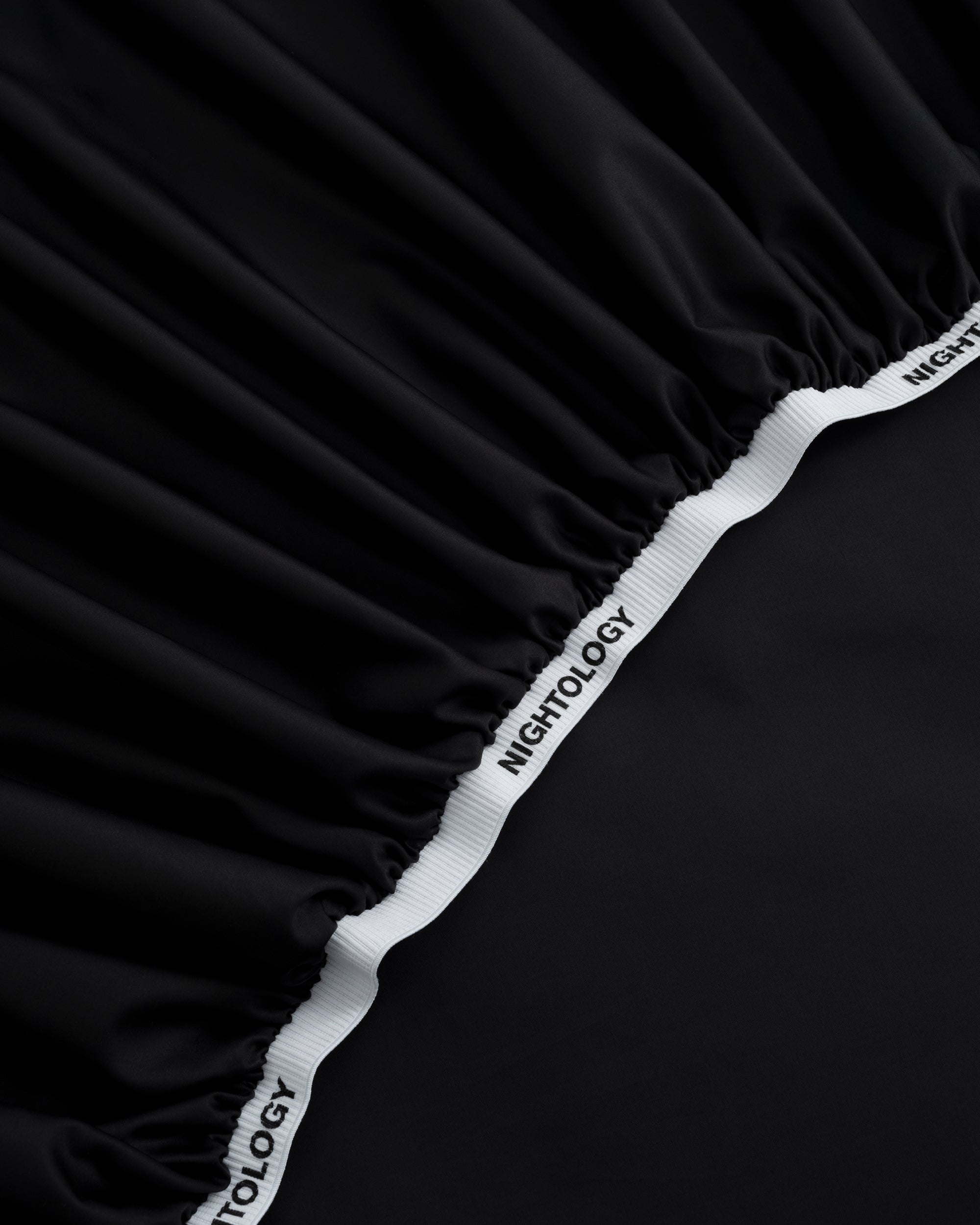 Stonewash, B&W Marble Fitted Sheet