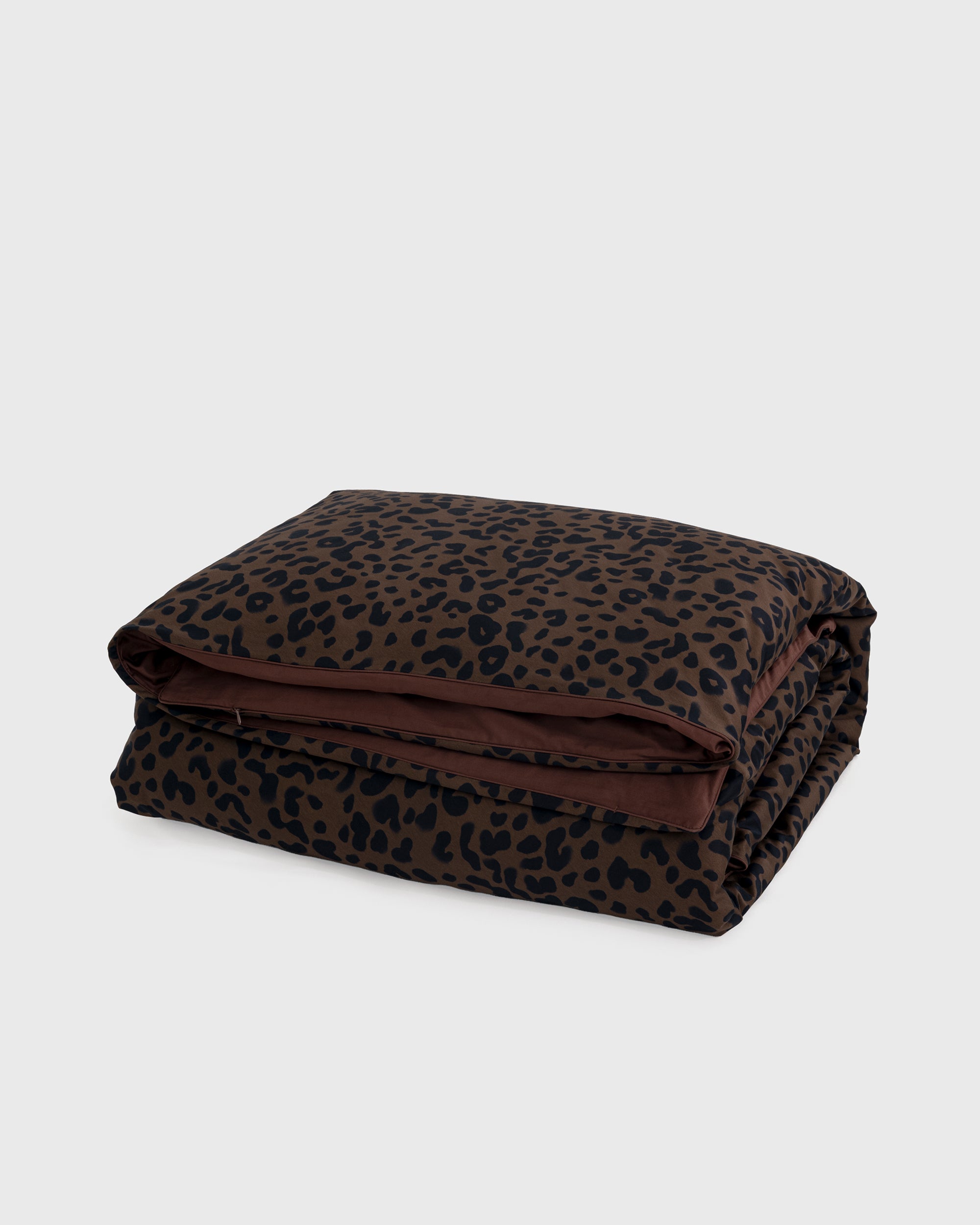 Ember - Black & Dark Brown Duvet Cover