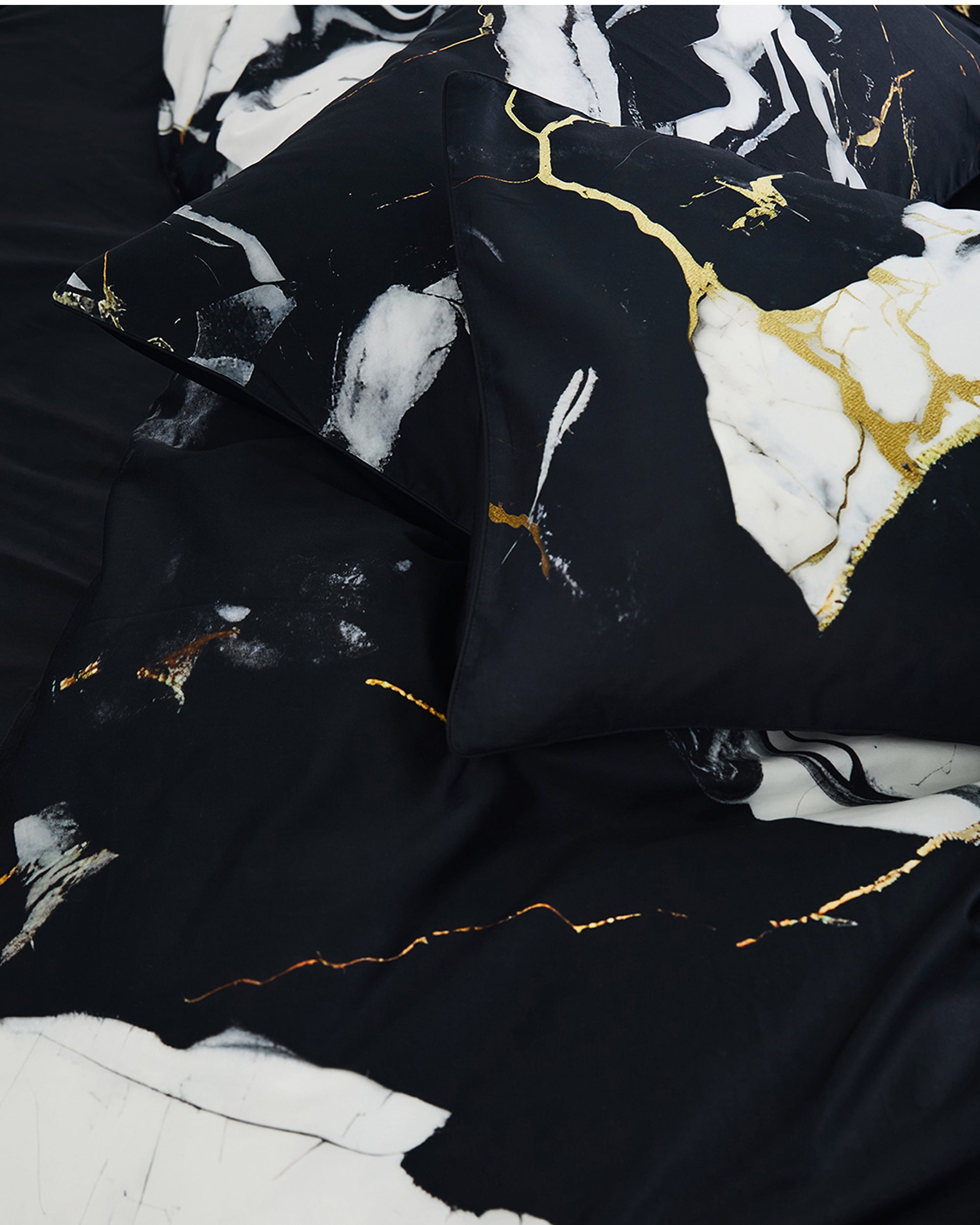 Stonewash, Gilding Marble Pillowcase Pair