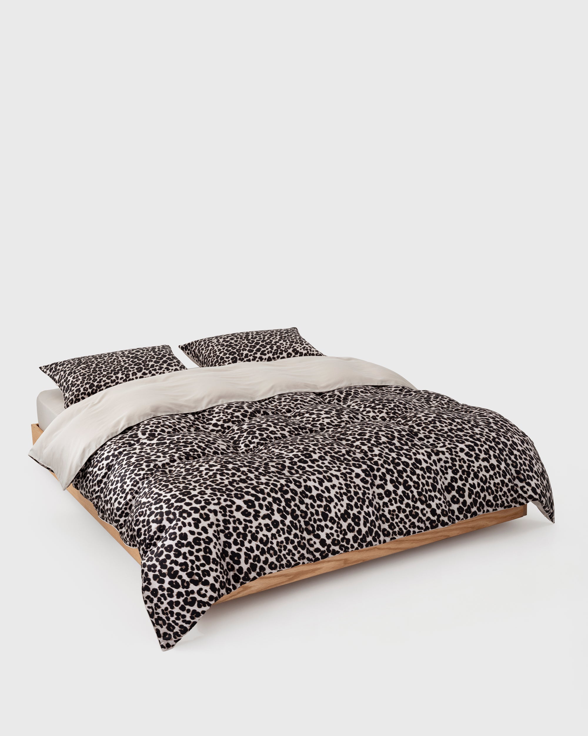Ember - Brown & Grey Duvet Cover